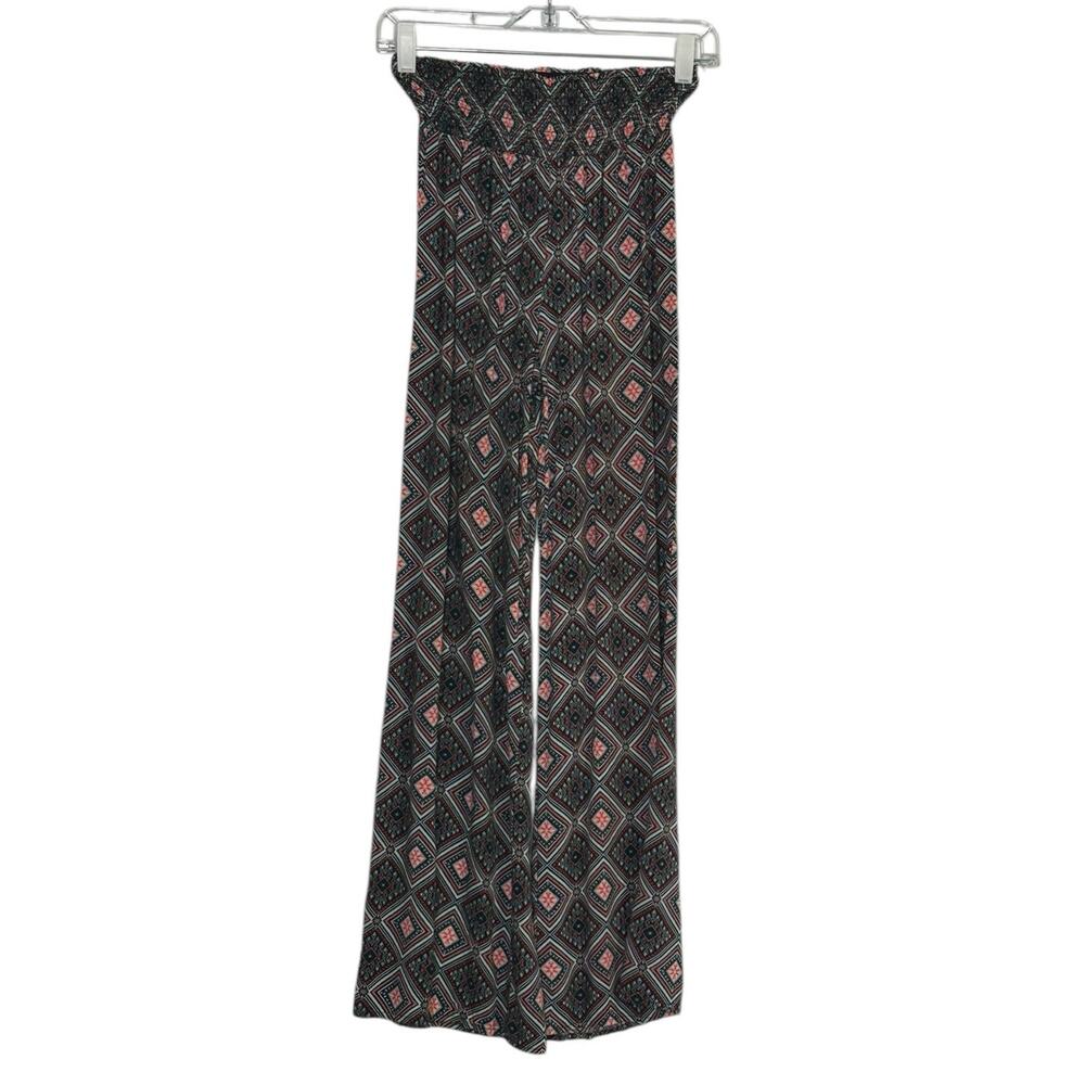 Rue 21 Geometric print casual wide legs pants size xs